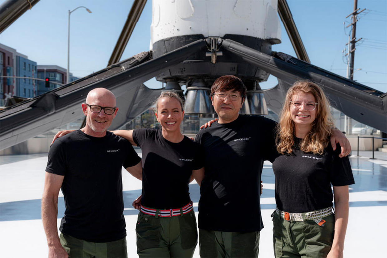 SpaceX to Send Bitcoin Entrepreneur and Three Crew Members on Polar Orbital Flight