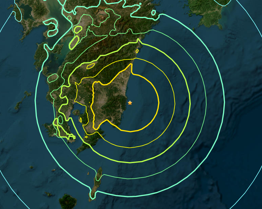 Strong Earthquake Shakes Southern Japan, Tsunami Advisory Issued