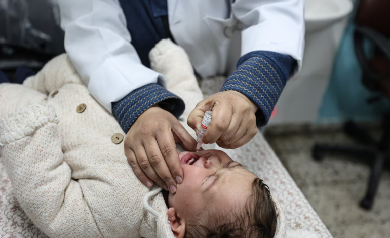 Hopes for Polio Vaccination Pause Amid Ongoing Gaza Conflict