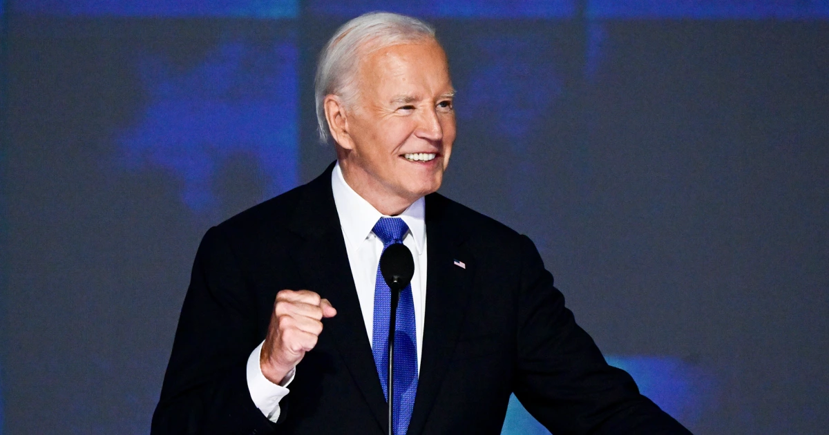 Biden Extols Own Presidency, Endorses Harris in DNC Speech