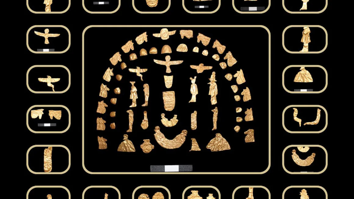 Ancient Egyptian Necropolis Unveiled in Damietta: 63 Tombs and Trove of Gold Artifacts