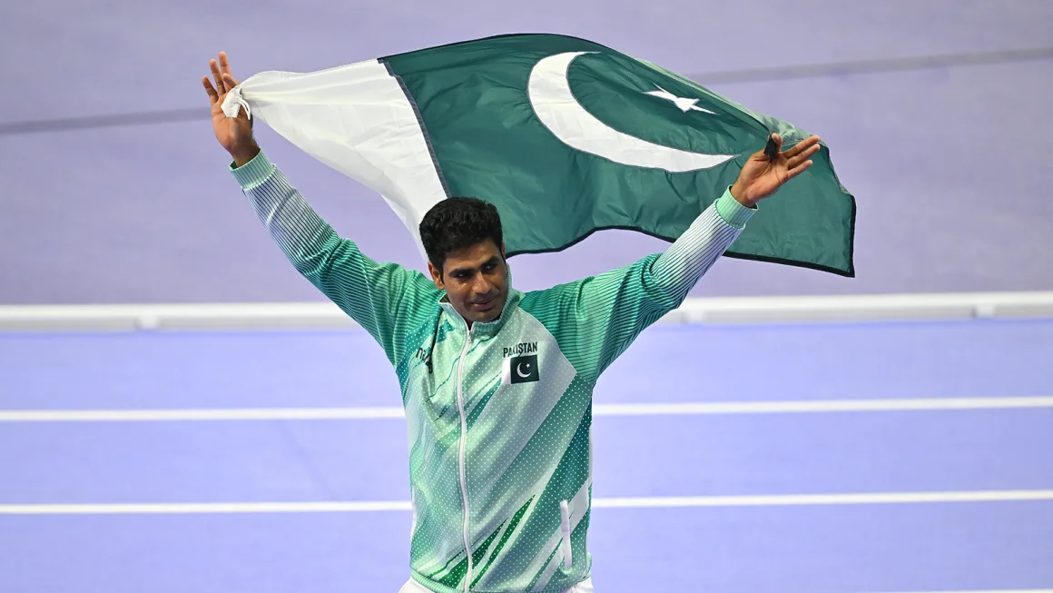 Pakistan Erupts in Celebration as Javelin Thrower Breaks Games Record, Securing Historic Olympic Medal