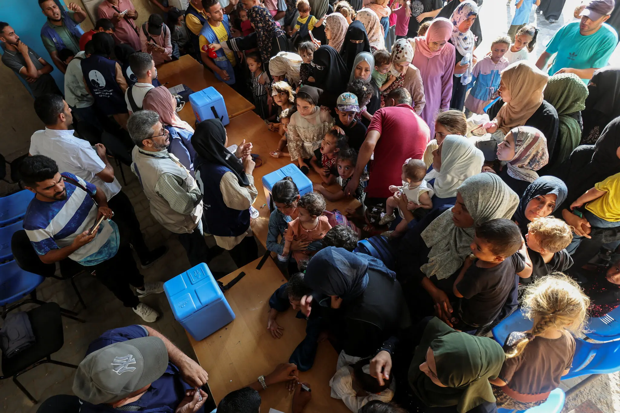 Gaza Polio Vaccination Campaign Exceeds Expectations, Says WHO