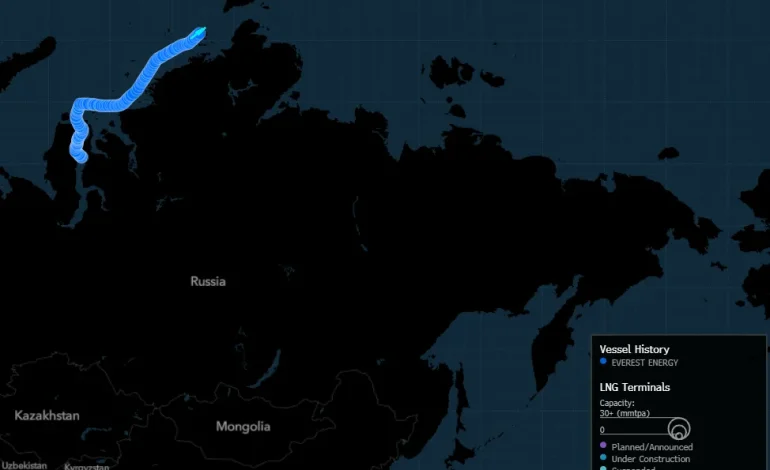 Sanctioned Russian LNG Facility Sends First Shipment to Asia, Circumventing US Restrictions