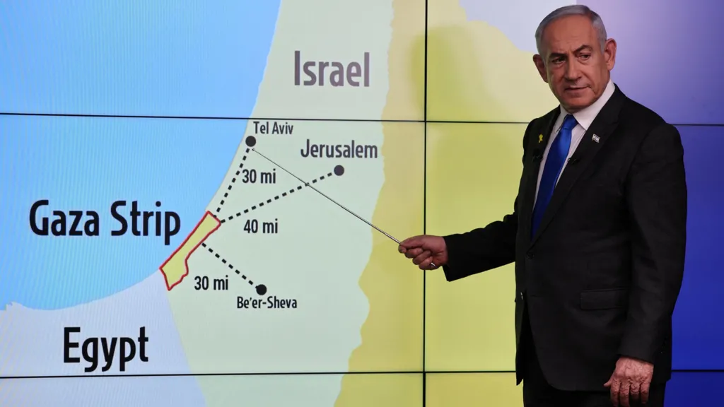 Netanyahu’s Stance on Gaza Border Hinders Ceasefire Negotiations