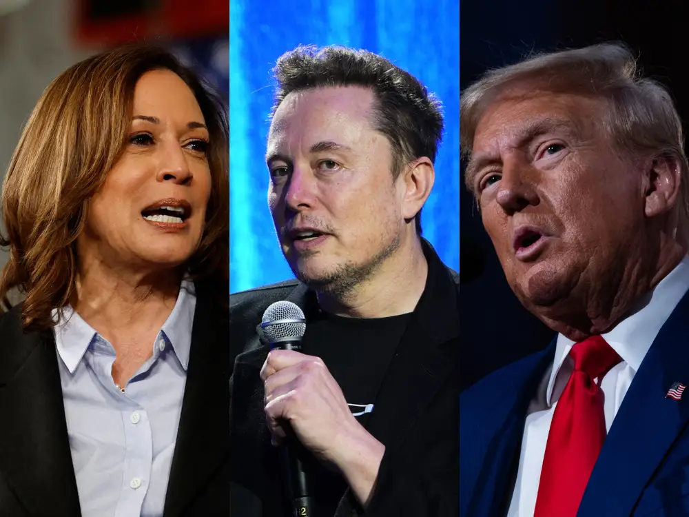 Musk Praises Harris’ Debate Performance, But Remains Firm in Trump Support