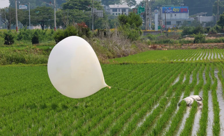 North Korea Sends Trash-Filled Balloons to South Korea