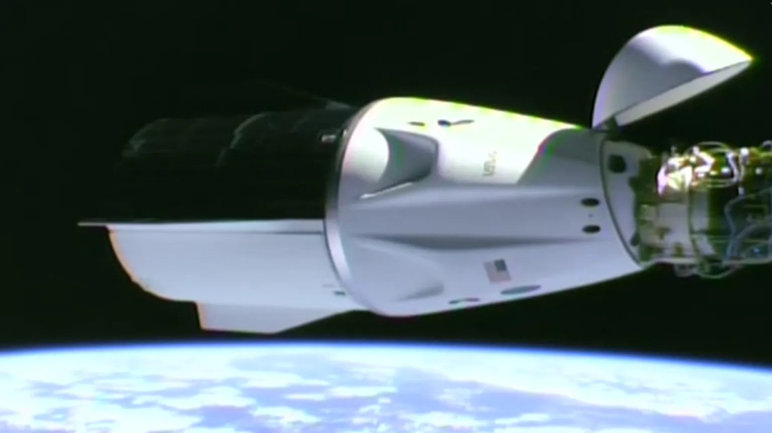 SpaceX Capsule Arrives at ISS, Bringing Rescue for Stranded Astronauts