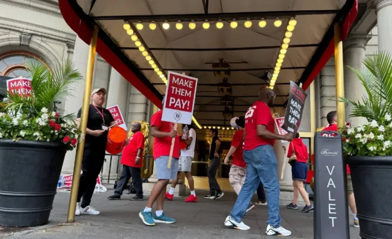 Hotel Workers Across the US Strike Over Labor Day Weekend Amid Contract Disputes