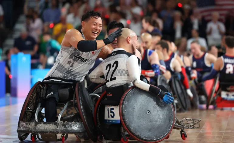 Japan Makes History, Wins First Ever Wheelchair Rugby Gold at Paralympics