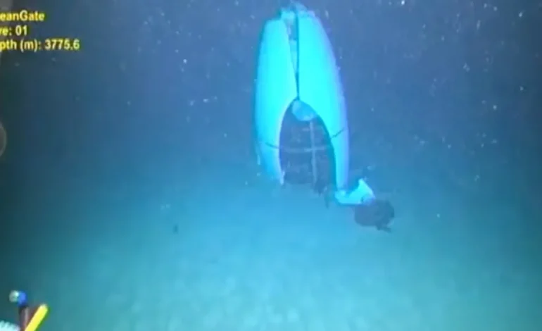 First Image of Titan Submersible Wreckage Released as US Coast Guard Opens Investigation