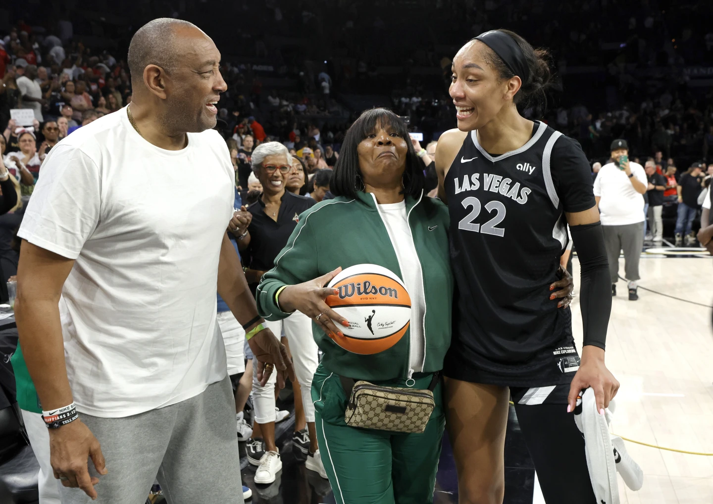 A’ja Wilson Makes History in WNBA, Aces Clinch Playoff Spot With Win Over Sun