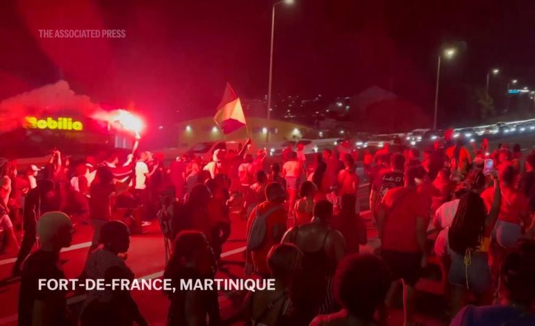 French Anti-Riot Police Deployed in Martinique Amid Protests, Reigniting Historical Tensions