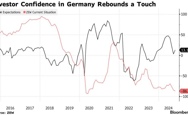 German Investor Confidence Rebounds on Rate Cut Hopes, Despite Economic Concerns