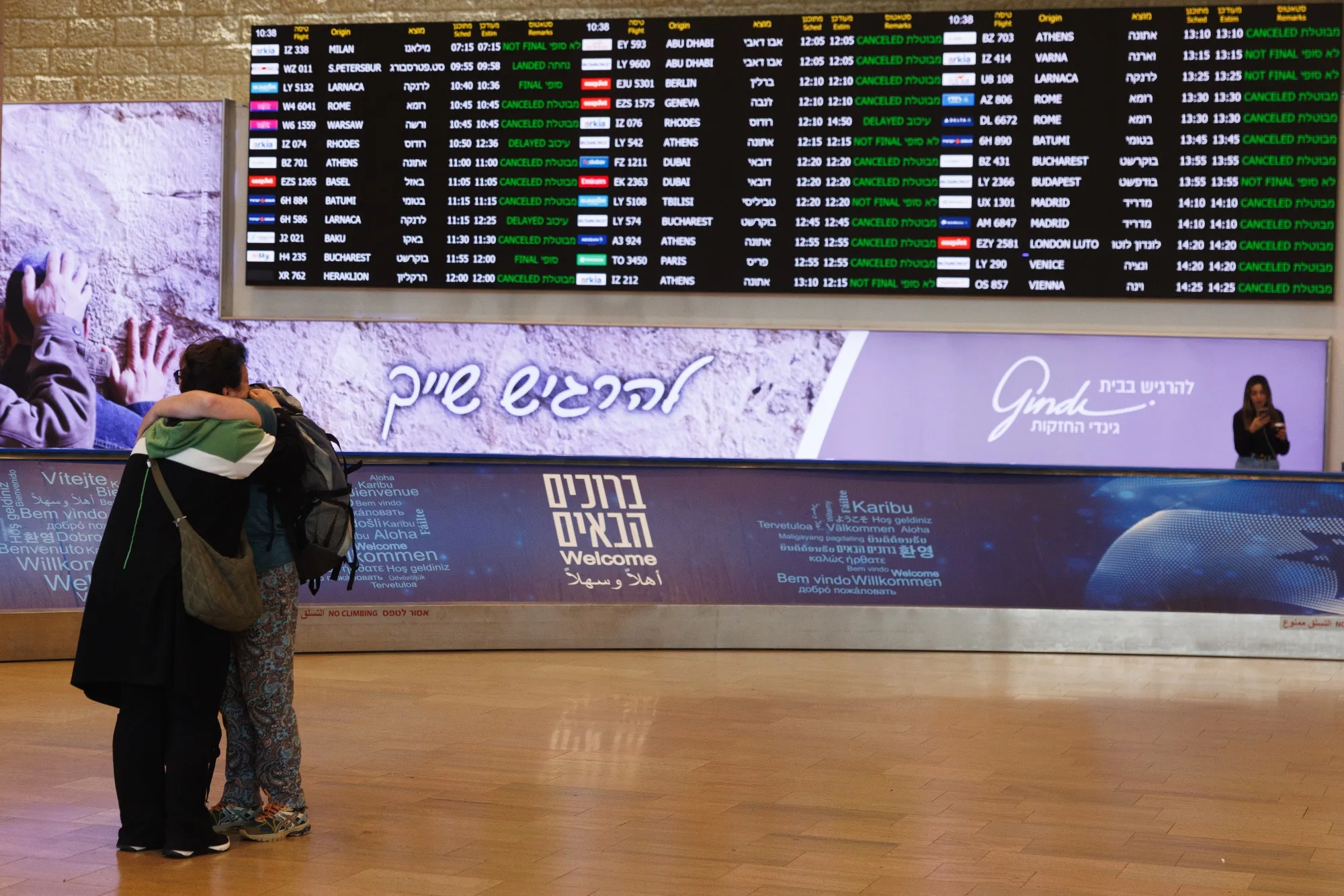 Israeli Ben Gurion Airport Passenger Numbers Plunge Amidst Regional Conflict