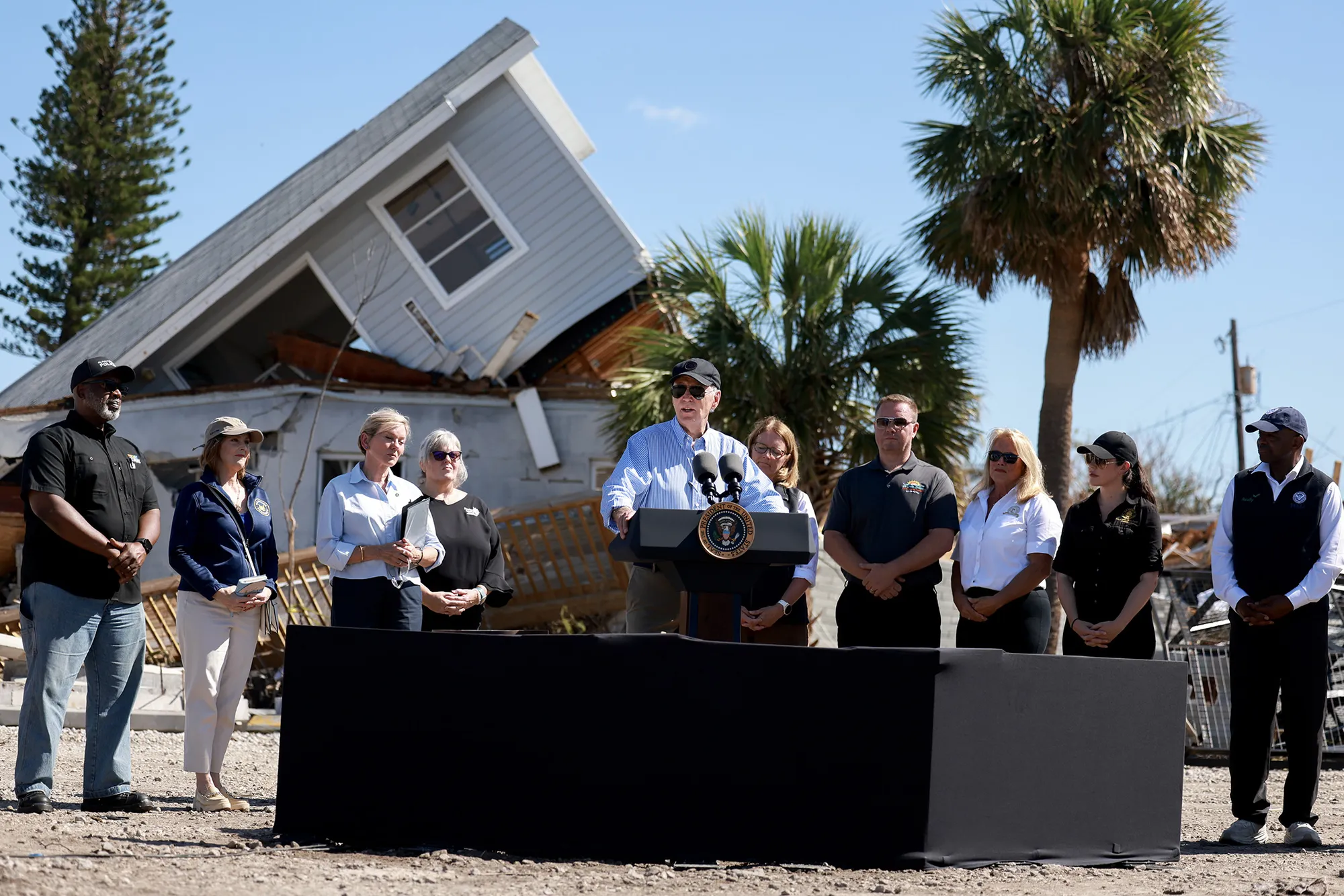 Biden Announces $612 Million in Recovery Aid for Hurricane-Ravaged Florida