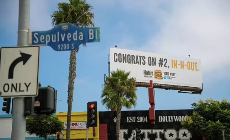 The Habit Burger Grill Teases In-N-Out with Playful Billboard Campaign After Winning Best Burger Title