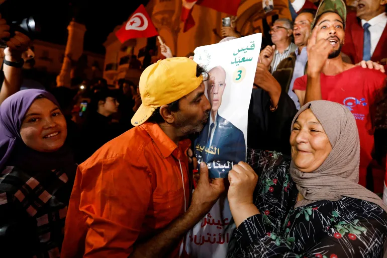 Tunisian President Kais Saied Wins Landslide Victory Amid Low Turnout, Controversy