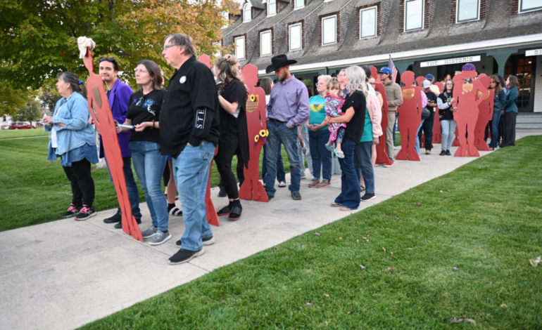 Wyoming Silent Witness Ceremony Honors Domestic Violence Victims with Memorial Walk