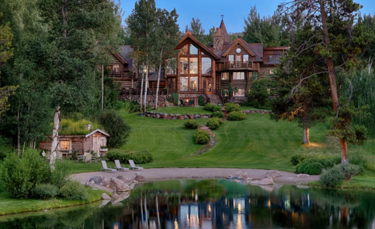 Iconic Wyoming Mountain Lodge Built by Famed Attorney Gerry Spence Heads to Auction