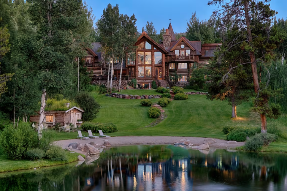 Iconic Wyoming Mountain Lodge Built by Famed Attorney Gerry Spence Heads to Auction