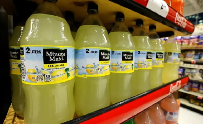 Coca-Cola Issues Recall for Minute Maid Zero Sugar Lemonade Due to Sugar Content Mislabeling