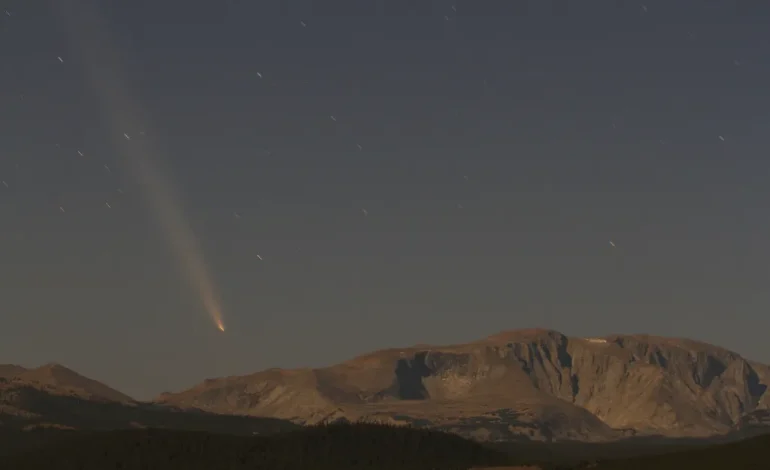 Capturing a Rare Celestial Visitor: Photographing Comet Tsuchinshan–ATLAS