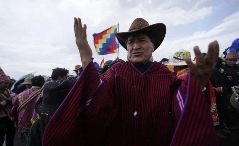 Ex-President of Bolivia Morales Claims Assassination Attempt Amidst Bolivian Political Crisis