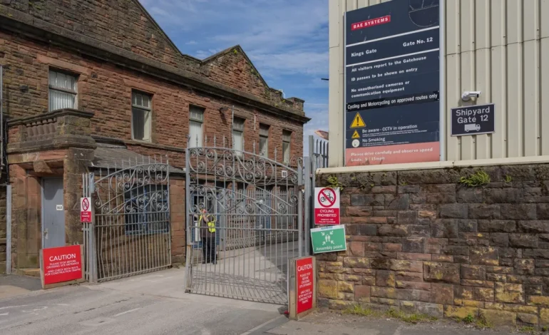 Fire Breaks Out at BAE Systems Submarines Facility in Barrow-in-Furness