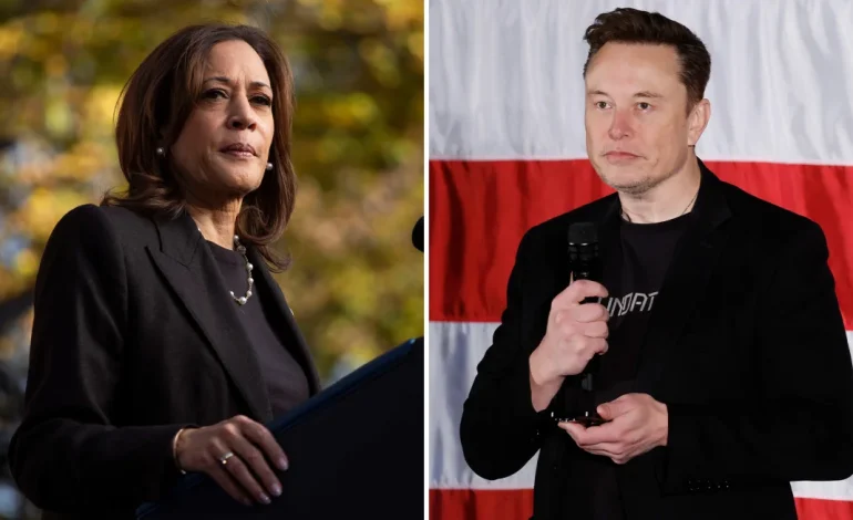 Musk Pumps Millions Into Trump Super PAC, Harris Outspends in Fundraising Race