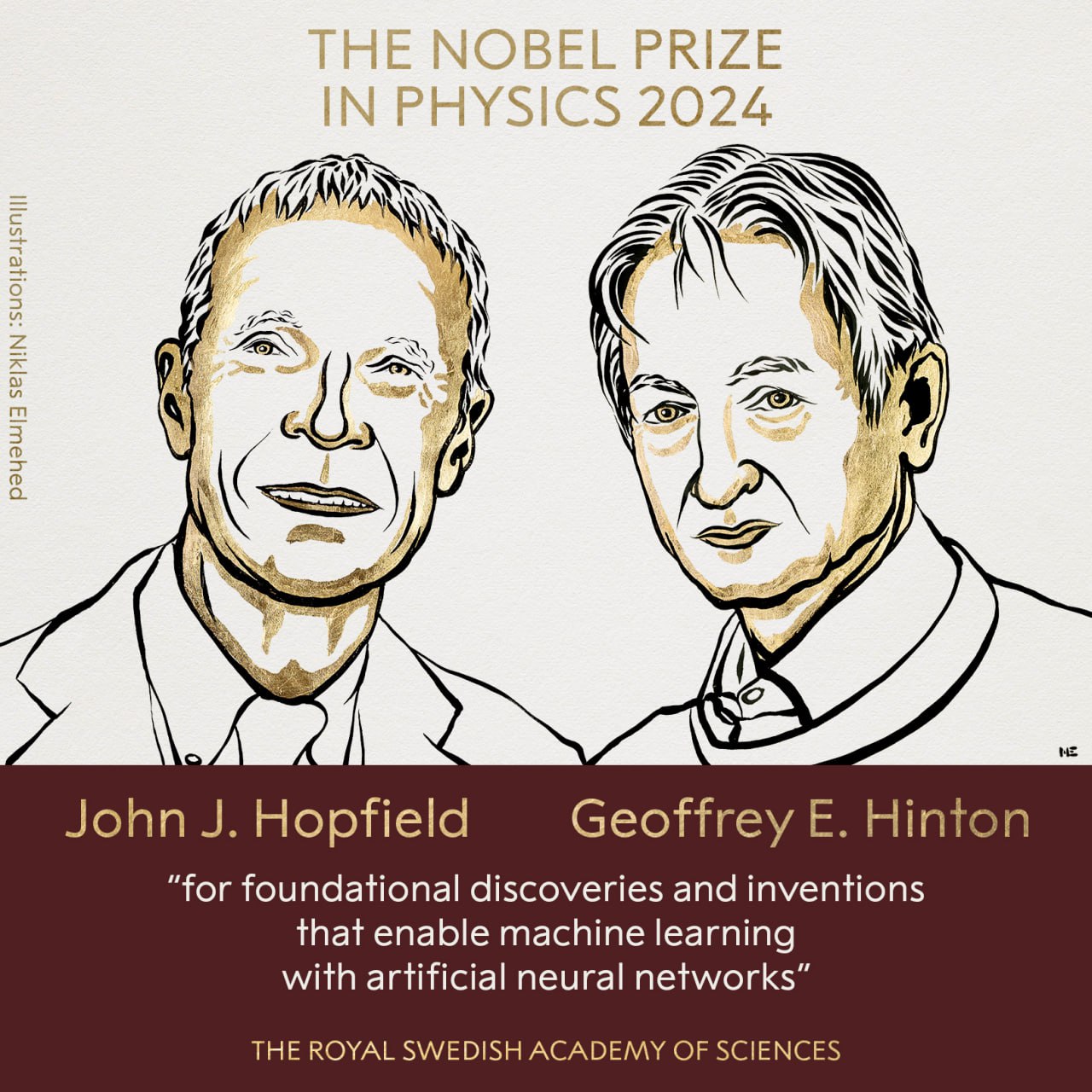 AI Pioneers John Hopfield and Geoffrey Hinton Win Nobel Prize in Physics