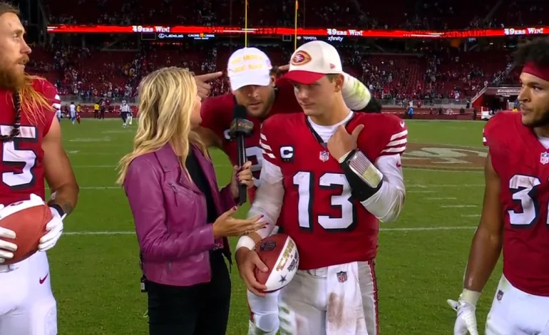 San Francisco 49ers’s Bosa Makes Political Statement at Post-Game Interview, Sports Hat Emblazoned with Trump Slogan