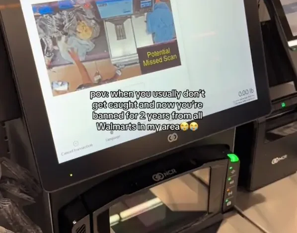 TikTok User Posts Video of Shoplifting Incident at Walmart Self-Checkout