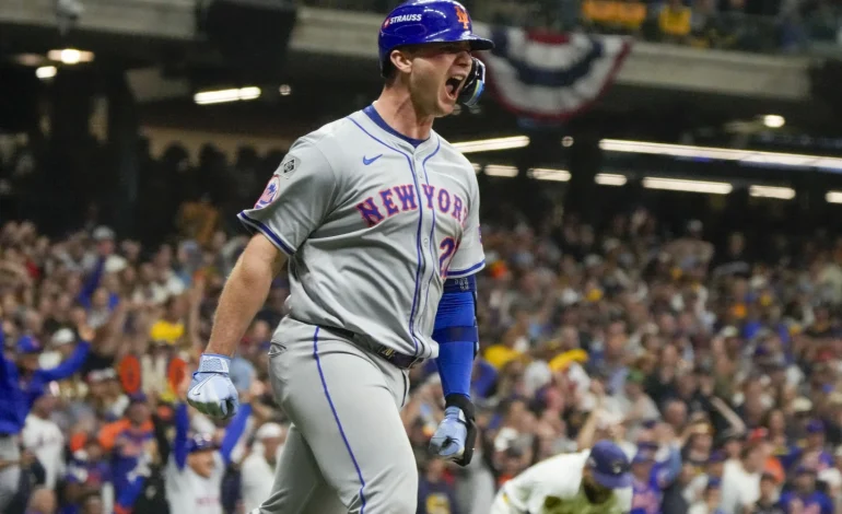 Alonso’s Ninth-Inning Blast Sends Mets Past Brewers, Into NLDS