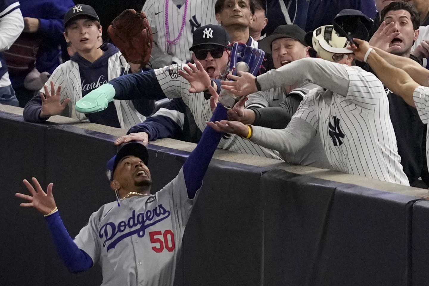 Fan Interference Costs Dodgers in World Series Game 4: Betts’ Catch Stolen, Yankees Take Game