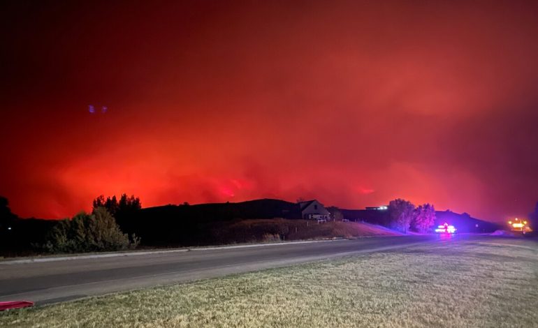 Elk Fire Destroys Two Homes, Grows to 60,000 Acres