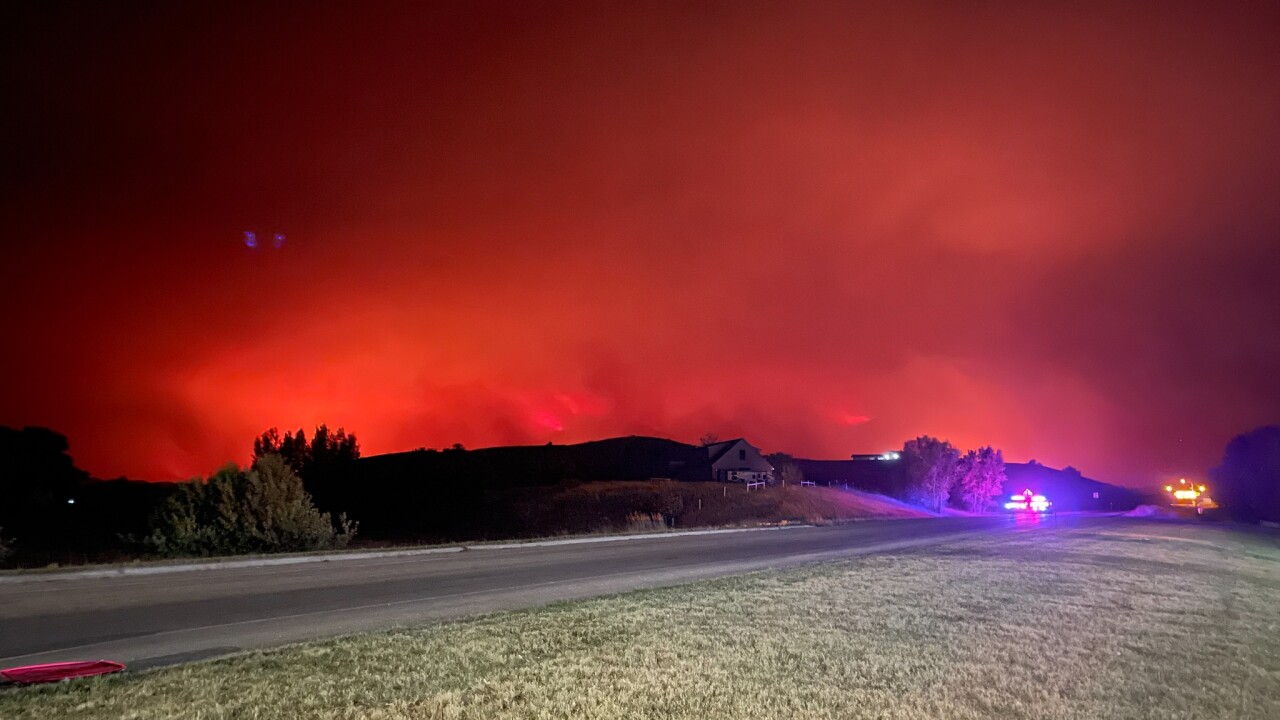 Elk Fire Destroys Two Homes, Grows to 60,000 Acres