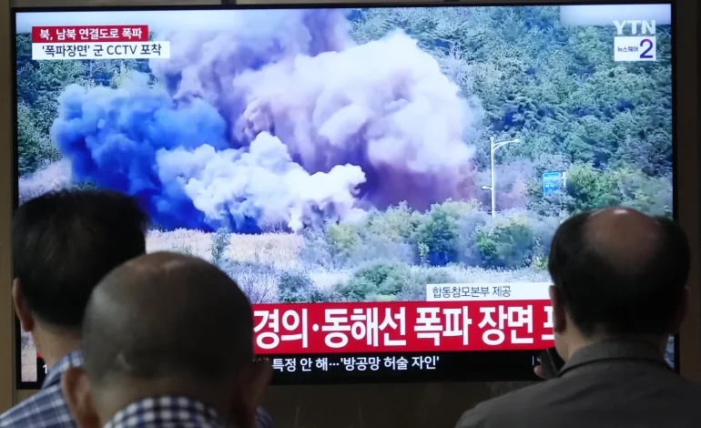 North Korea Destroys Border Roads, Threatening to “Pay Dear Price” to South Korea