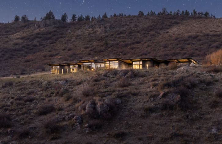 Architectural Masterpiece on 140 Acres Along Wyoming-Idaho Border Lists for $12.5 Million