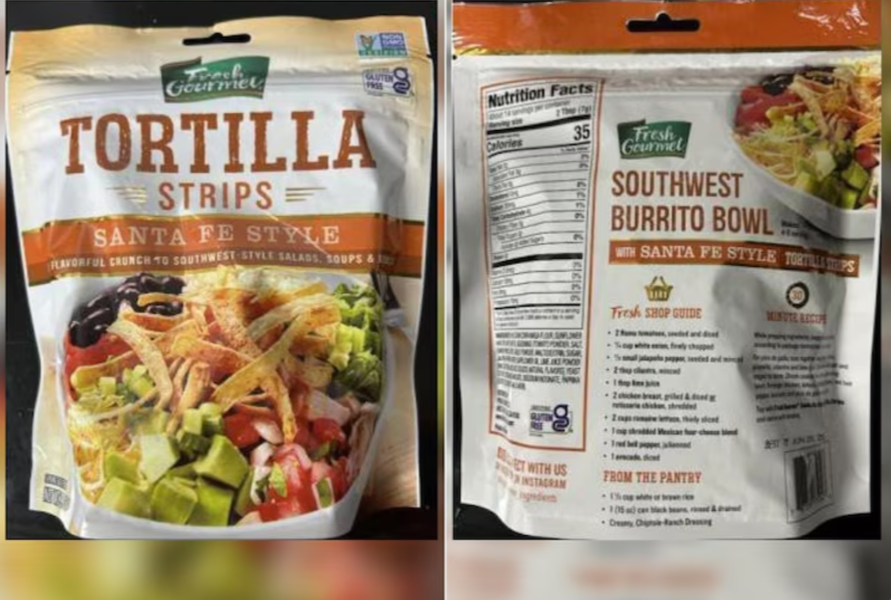 Recall Issued for Tortilla Strips Due to Undeclared Wheat Allergen