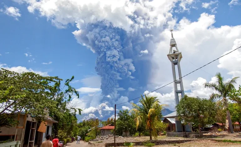 Indonesian Volcano Erupts Again, Prompting Mass Evacuations, Potential Permanent Relocation