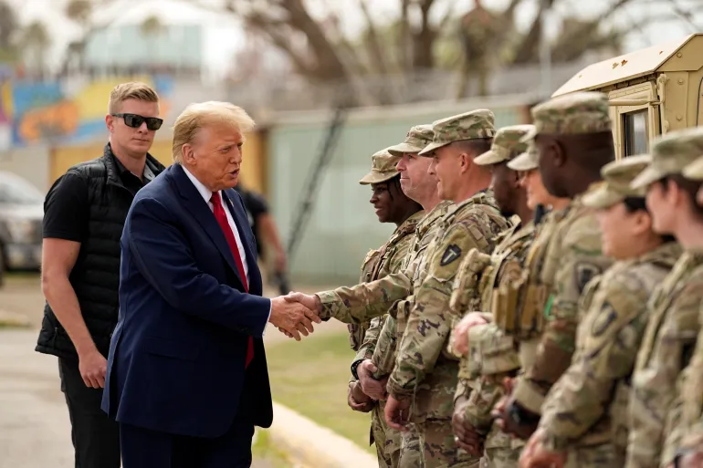 Trump Vows to Use Military for Mass Deportations, Declaring National Emergency