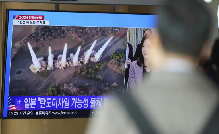 North Korea Fires Missiles, Escalating Tensions Days Before US Election