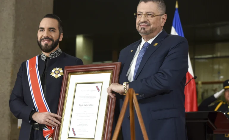 Costa Rica Honors El Salvador’s Bukele Amid Controversy