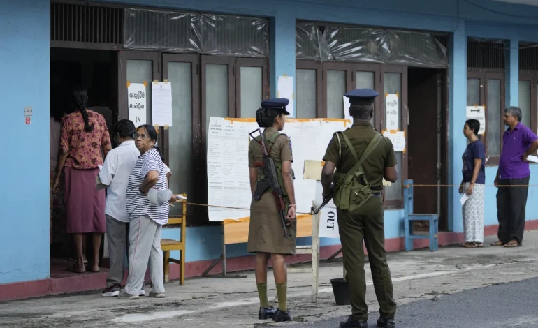 Sri Lankans Vote in Crucial Parliamentary Election, Testing Marxist President’s Power