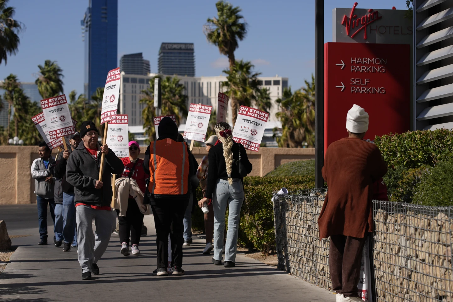 Virgin Hotels Las Vegas Strike Continues Amid Formula 1 Grand Prix Preparations