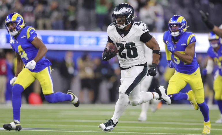 Barkley’s Record-Breaking Night Fuels Eagles’ Dominant Victory Over Rams