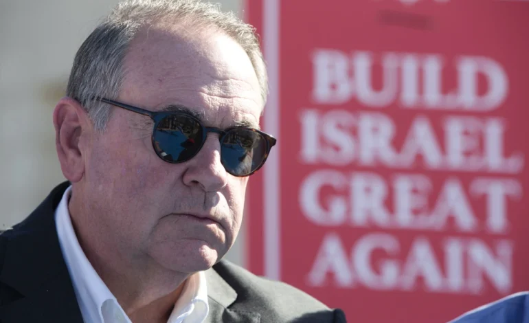 Huckabee, Trump’s Pick for Israel Ambassador, Holds Controversial Stance on Palestinian State