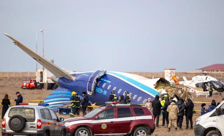 38 Dead, Dozens Injured in Azerbaijan Airlines Plane Crash in Kazakhstan