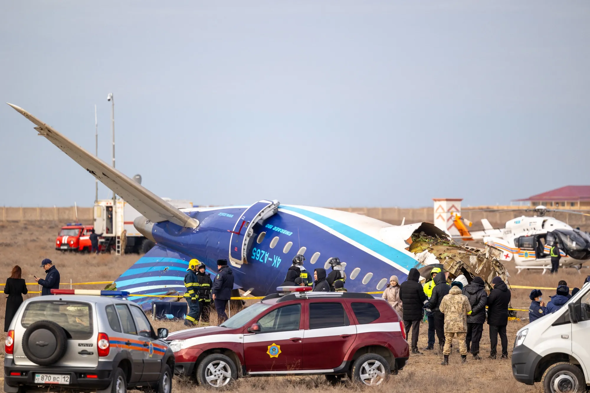 38 Dead, Dozens Injured in Azerbaijan Airlines Plane Crash in Kazakhstan